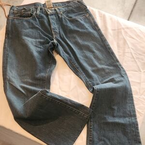 True Religion Men's Straight Blue Jeans